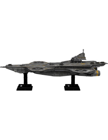 Rompecabezas 3D 4D Cityscape Marvel Helicarrier 220 Piezas