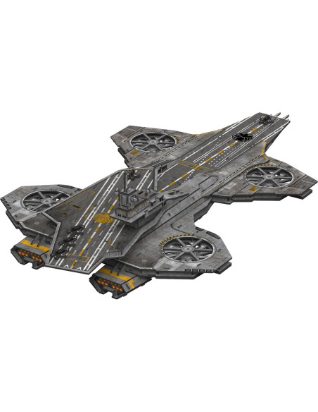 Rompecabezas 3D 4D Cityscape Marvel Helicarrier 220 Piezas Rompecabezas 3D 4D Cityscape Marvel Helicarrier 220 Piezas