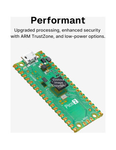 Placa Microcontrolador Genérico Pi Pico 2 150MHz 520KB RAM 2