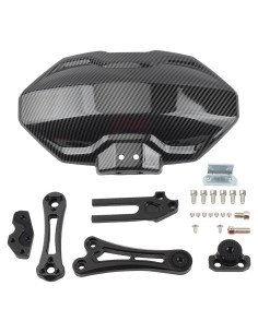 Cubierta Guardabarros Trasero PowerMotor Universal Fibra Carbono