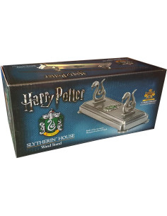 Soporte de Varita Slytherin The Noble Collection Plateado 2