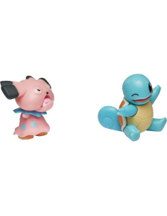 Paquete de 2 Figuras de Batalla Squirtle y Snubbull 2