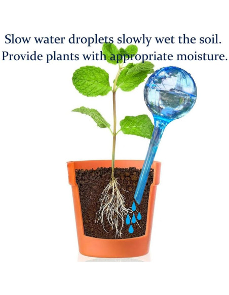 Esferas de Autorriego TOTYAO - 10pcs para Plantas