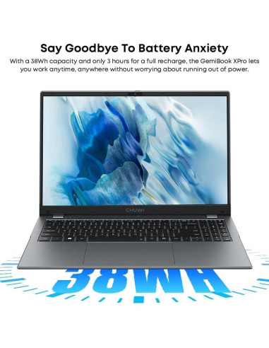 CHUWI GemiBook Plus 15.6" FHD, 8GB RAM, 256GB SSD
