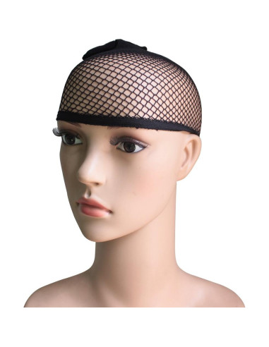 Peluca Sintética Afro Fluffy ColorGround para Cosplay Rubia