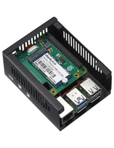 Caja de Metal iUniker para Raspberry Pi 5 con Accesorios