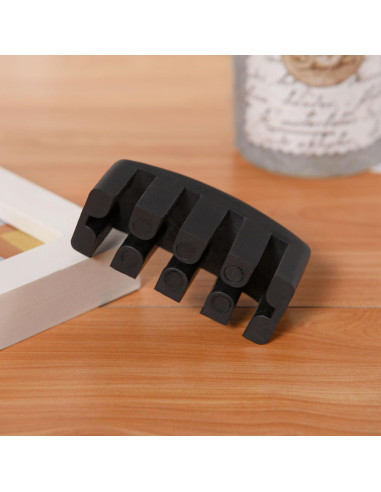 Silenciador de Violonchelo Goma Práctica 71x37mm Negro