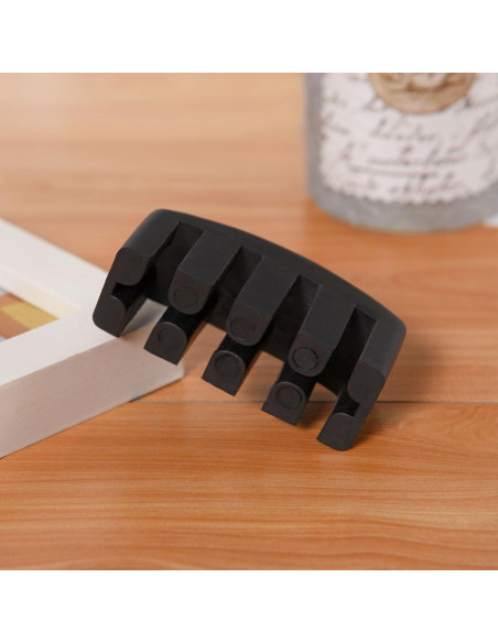 Silenciador de Violonchelo Goma Práctica 71x37mm Negro