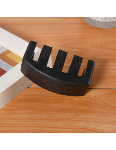 Silenciador de Violonchelo Goma Práctica 71x37mm Negro