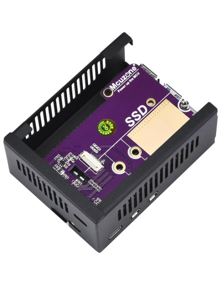 Caja de Metal iUniker para Raspberry Pi 5 con Accesorios