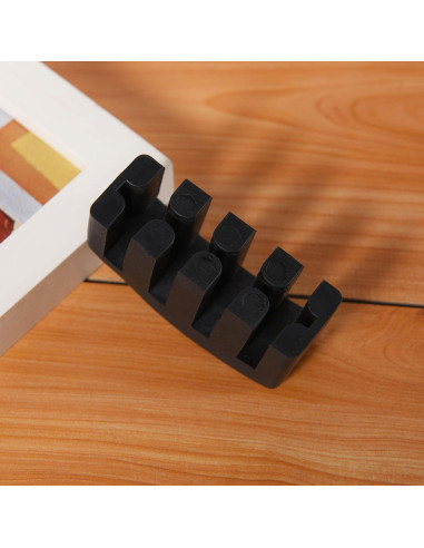 Silenciador de Violonchelo Goma Práctica 71x37mm Negro