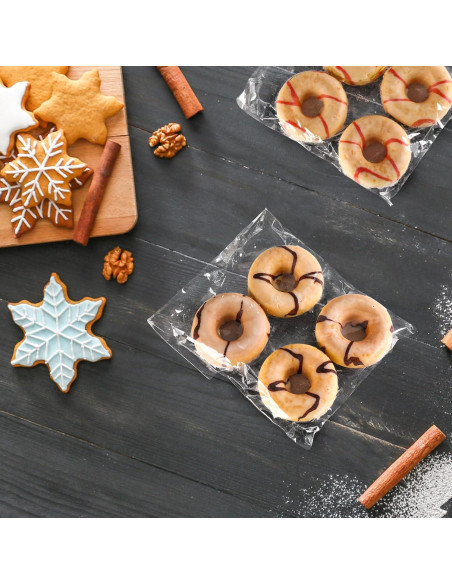 Bolsas de Cello MoloTAR 200 Pcs 12.7x17.8 cm Reutilizables