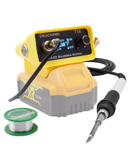Estación de Soldadura Inalámbrica Deackimei 20V Max 480C