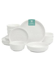 Juego de vajilla Gibson Home Oslo 16 piezas blanco