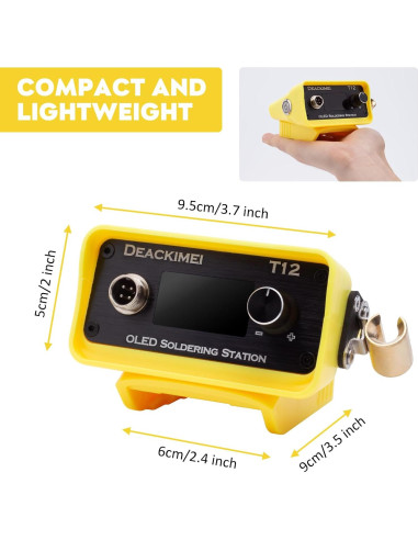 Estación de Soldadura Inalámbrica Deackimei 20V Max 480C