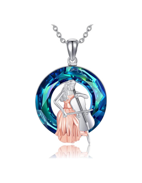 Collar de Violoncelo MONGAS en Plata Esterlina 925