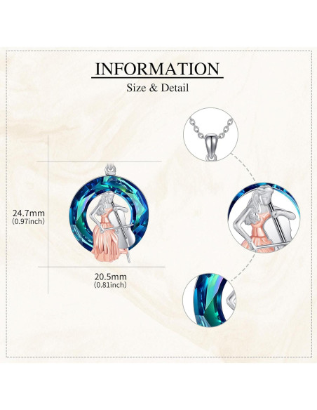 Collar de Violoncelo MONGAS en Plata Esterlina 925