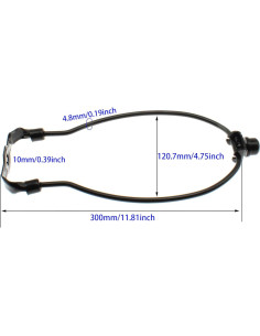 Soporte de Pantalla de Lámpara OZXNO 30.48 cm Paquete de 2 2