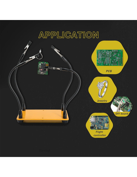 KOTTO Estación de Soldadura 4 Manos Ayudantes 1,25 kg