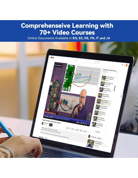 Kit de Inicio SunFounder Raphael para Raspberry Pi 5/4/3B+