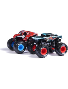 Camiones Monstruo Marvel Monster Jam 1:64 Venom y Spider-Man 2