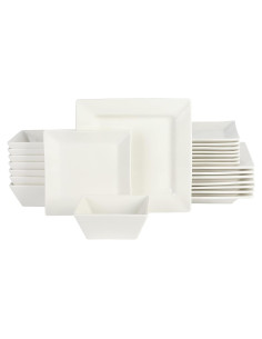 Juego de vajilla Gibson Home Zen Buffet 24 piezas blanco