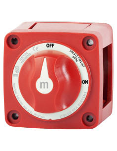 Interruptor de Batería Blue Sea 6006 ON/OFF Rojo IP66