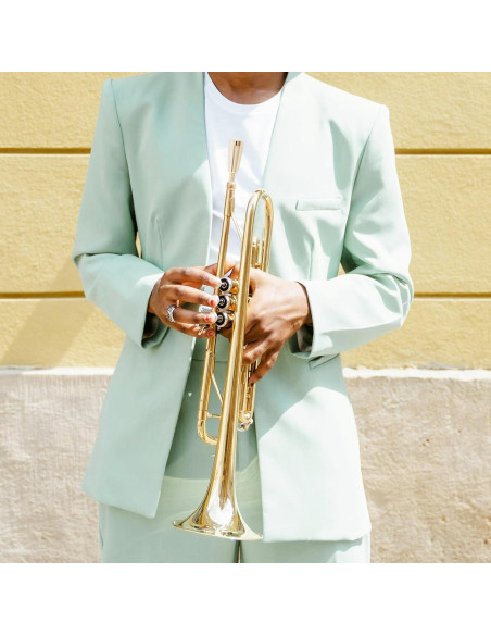 Bocina de Trompeta EASTROCK 1.5C Dorada Profesional