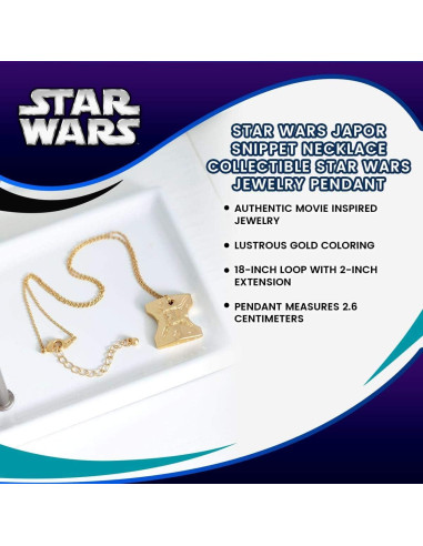 Collar Japor Snippet Toynk Star Wars 6,6 cm dorado