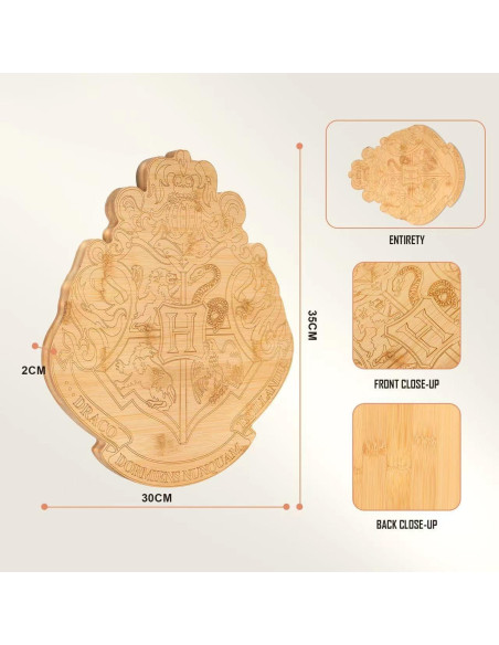 Tablero de Cortar Kumiaor Bambú Doble Cara 34x30 cm