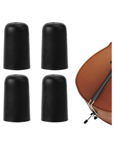 4 Piezas Tapones de Goma para Endpin de Violonchelo - Slipstop