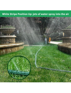 Manguera de Riego Plana Secbulk 7.62 m con Estacas 2