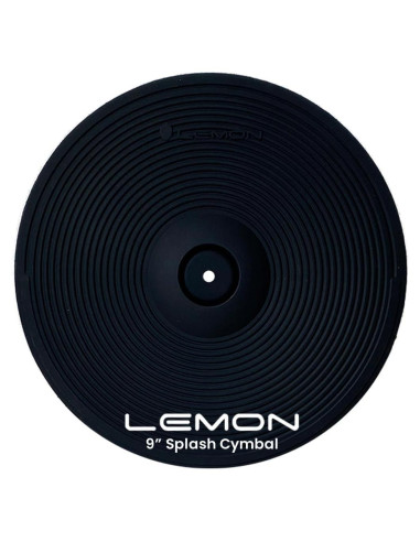 Cymbal Electrónico LEMON 23 cm Splash Doble Zona