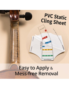 Guía de Dedos para Violín TMTFG 4/4 Estática Tipo B 2