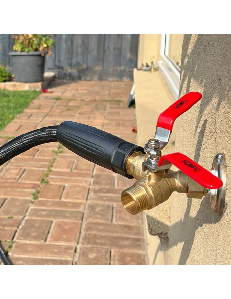 Divisor de Manguera Y HQMPC de Latón 2 Vías a Prueba de Fugas