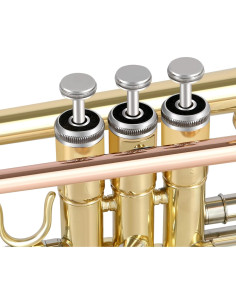 Trompeta Bb EastRock con Estuche y Kit de Limpieza 2