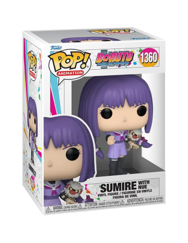 Figura Funko POP! Boruto Sumire Kakei con Nue 9.5 cm