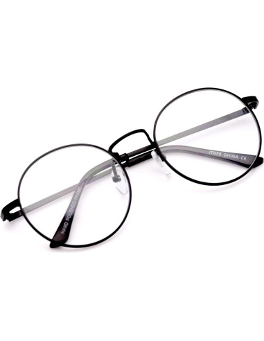 Gafas de Disfraz de Mago Big Mo's Toys - Redondas 6.35 cm