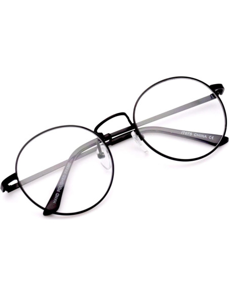 Gafas de Disfraz de Mago Big Mo's Toys - Redondas 6.35 cm