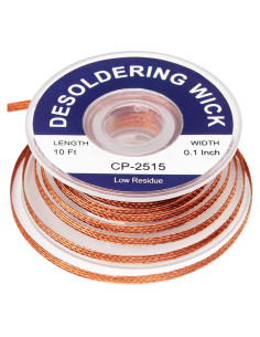 Trenza de Desoldadura Lesnow-FT 3,05 m Cobre 1 Pieza