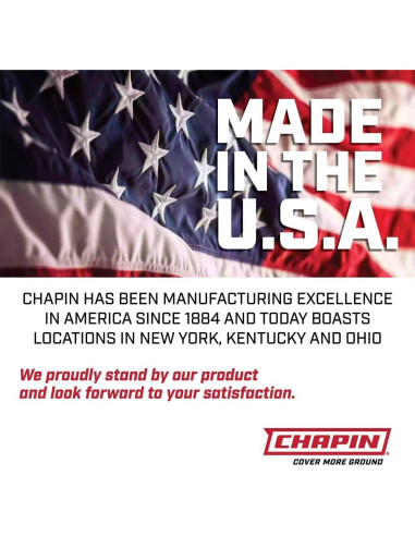 Pulverizador Chapin 20000 de 3.79L con boquilla ajustable