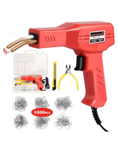 Soldador de Plástico ATOLS HS con 1000 Grapas y Accesorios