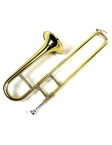 Trombón Mini Diginex Bb Laca Dorada con Estuche y Boquilla