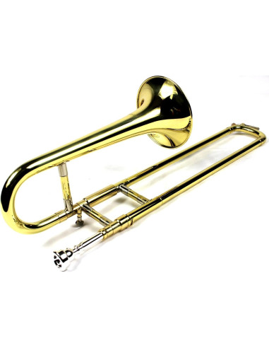 Trombón Mini Diginex Bb Laca Dorada con Estuche y Boquilla