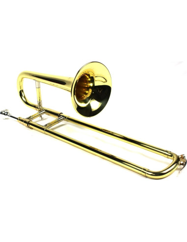 Trombón Mini Diginex Bb Laca Dorada con Estuche y Boquilla