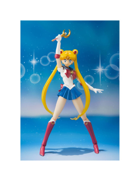 Figura de Acción Sailor Moon S.H. Figuarts Bandai 20 Aniversario