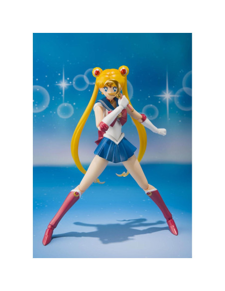 Figura de Acción Sailor Moon S.H. Figuarts Bandai 20 Aniversario