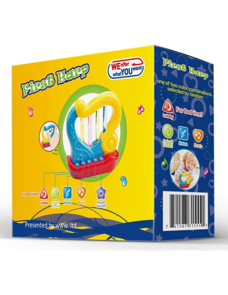 Arpa Musical WEofferwhatYOUwant para Bebés - Juguete Interactivo
