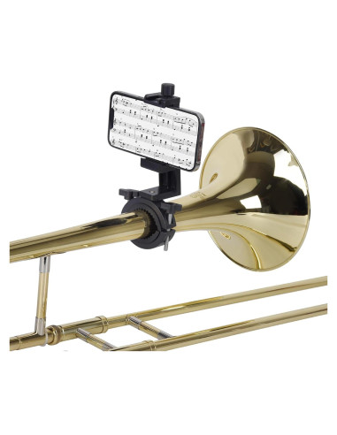 Lyra de Teléfono Ajustable ZMXLQZJ para Trombón y Barítono