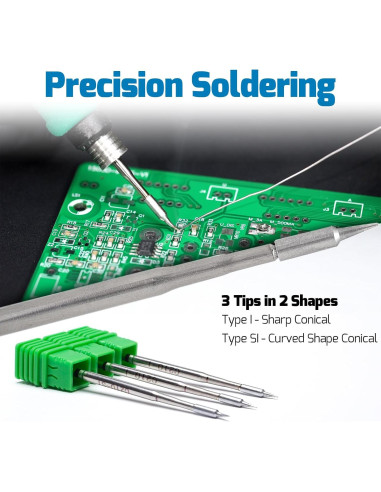 Estación de Soldadura WEP 982-I con Control de Temperatura